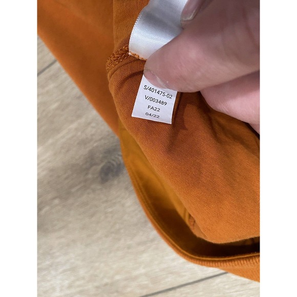 ATHLETA Retroplush Straight Leg Pant Orange Size 1X - Picture 4 of 8